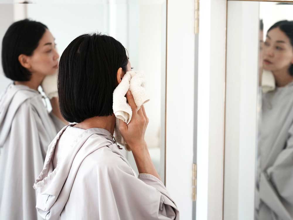 施術後
